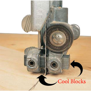 What Are Bandsaw 'Cool Blocks' And How They Can Help Your Woodworking